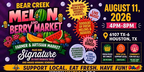 BEAR CREEK MELON & BERRY MARKET-FARMER ARTISAN MARKET