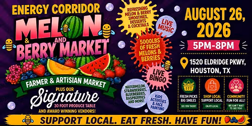 ELDRIDGE CORRIDOR MELON & BERRY MARKET -FARMER & ARTISAN MARKET