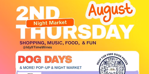 2nd Thursday Pop-Up: Welcoming the Dog Days of Summer!