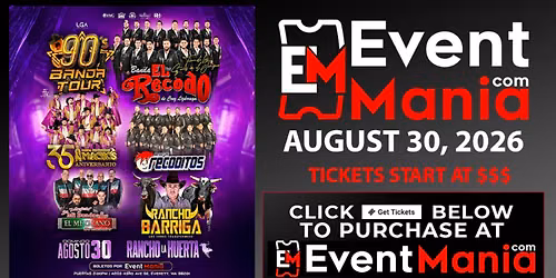 Banda El Recodo, Banda Machos - Everett, WA