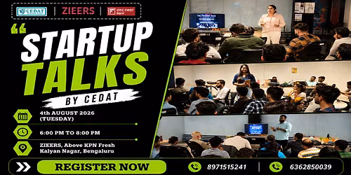 Startup Talks by CEDAT