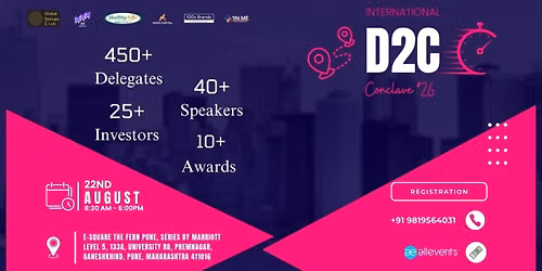 International D2C Conclave'26 | Pune