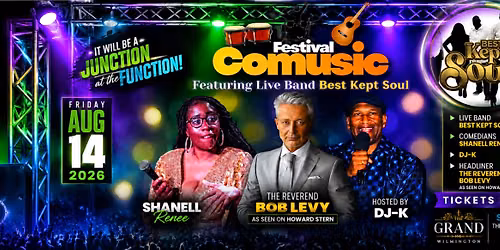 The Comusic Festival: Comedy & Live Music Featuring Best Kept Soul Band