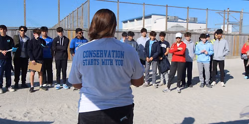 Point Lookout Town Park Beach Clean-Up with AMSEAS
