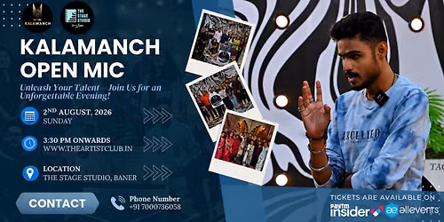 KALAMANCH (TAC) Presents Openmic Eve...