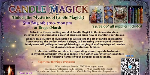 Candle Magick 101 $31\/28.00*