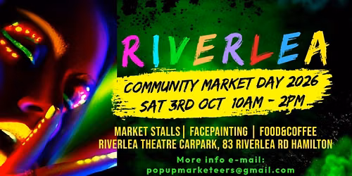 Riverlea Community Market Day 2026