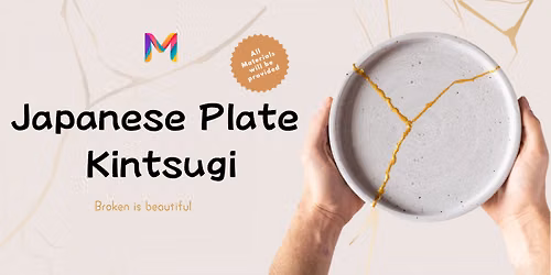 Japanese Plate Kintsugi