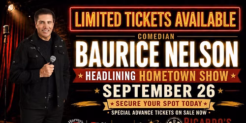 BAURICE NELSON - HOMETOWN SHOW LIVE