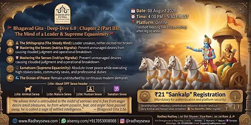 \ud83d\udea9 Bhagavad Gita - Deep-Dive 6.0 | Chapter 2 (Part III): DPF On Mission \ud83d\udea9