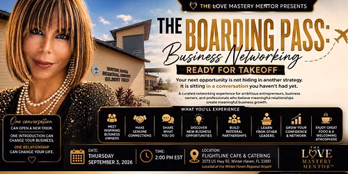 The Boarding Pass: Business Networking Ready For Takeoff