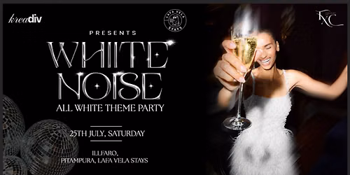 WHITE NOISE | All White Theme House Party