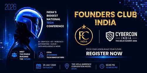Founders Club India_Cybercon