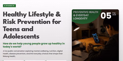 Healthy Lifestyle & Risk Prevention for Teens and Adolescents