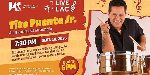 Live at the LAC: Tito Puente Jr. & his Latin Jazz Ensemble