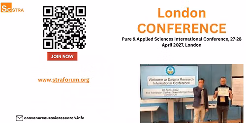 Pure & Applied Sciences International Conference, 27-28 April 2027, London