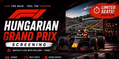 Formula 1 Hungarian Grand Prix Screening | Ahmedabad \ud83c\udfc1