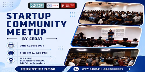 Startup Community Meetup by CEDAT