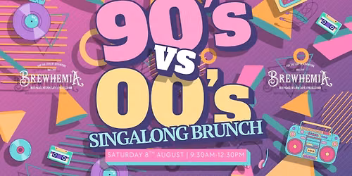 90s vs 00s Singalong Brunch