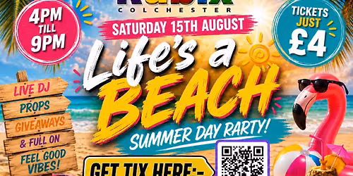 Life\u2019s a Beach \ud83c\udfd6\ufe0f Day Party!