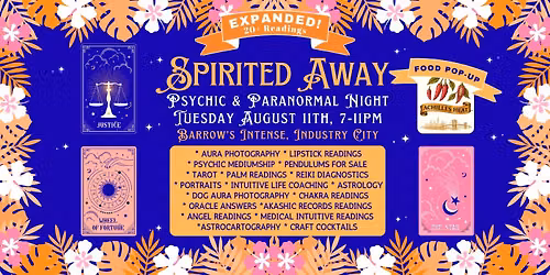 Spirited Away Psychic & Paranormal Night Expanded! 20+ Readings