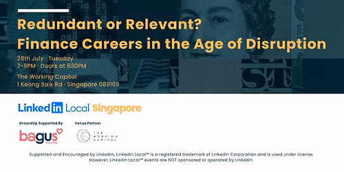 Redundant or Relevant? Finance Careers in the Age of Disruption