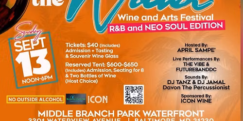 Wine On The Water (R&B\/Neo Soul Wine & Arts Festival)