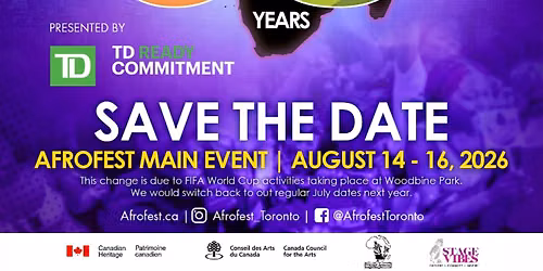 Vendors wanted - Afrofest 2026