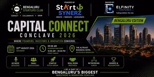 Capital Connect Conclave 2026 | Bengaluru Edition