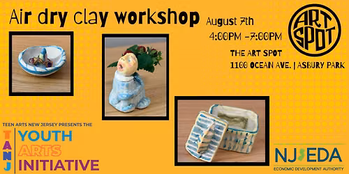 Air Dry Clay Workshop for TEENS