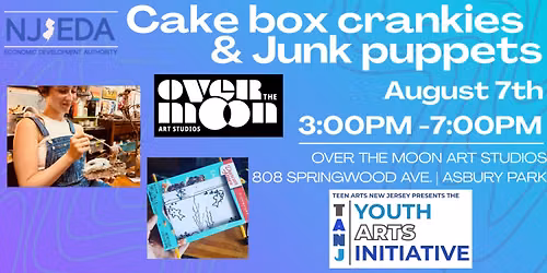 Cake Box Crankies + Junk Puppets for TEENS