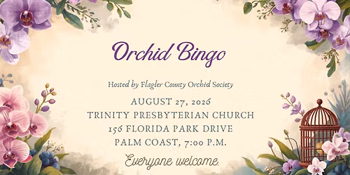 Orchid Bingo