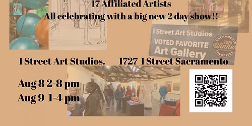 When Old is New Art Show at I Street Art Studios