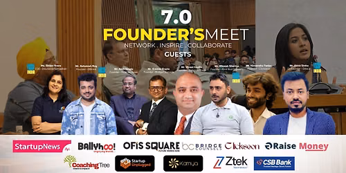 Founder's Meet 7.0 | Networking Event | Noida Edition
