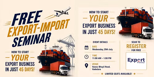 Free Seminar on Export Import
