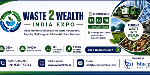 Waste 2 Wealth India Expo 2026