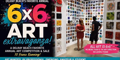 6x6 Art Extravaganza