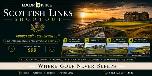 The Back Nine's Scottish Links Shootout in Surprise