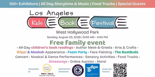4th Annual Los Angeles Kids Book Festival