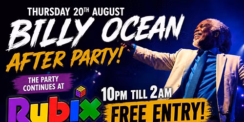 Billy Ocean After Party!
