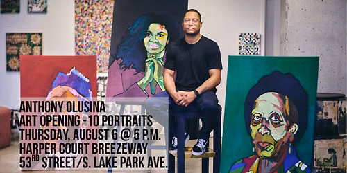Anthony Olusina - 10 Portraits Art Opening