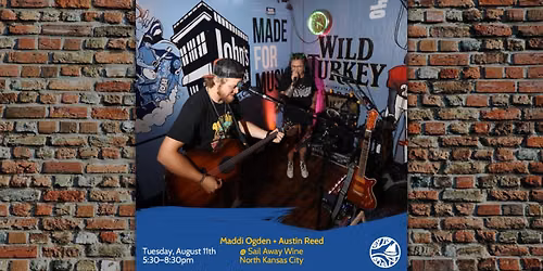 Maddi Ogden + Austin Reed: Live Music Tuesdays at Sail Away Wine
