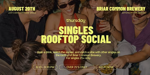 Singles Rooftop Social (25+)