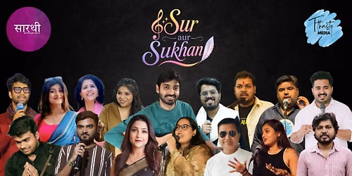 SUR AUR SUKHAN - 8 Aug - Tthastu Media - Poetry Show