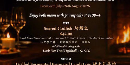 LARK x Synthesis Limited-time Whisky Pairing