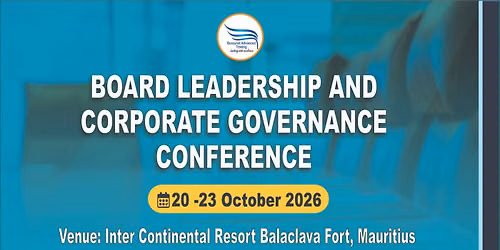 BOARD LEADERSHIP AND CORPORATE GOVERNANCE CONFERENCE