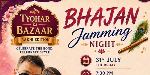 BHAJAN JAMMING WITH ALOK AND MANVI DAGA