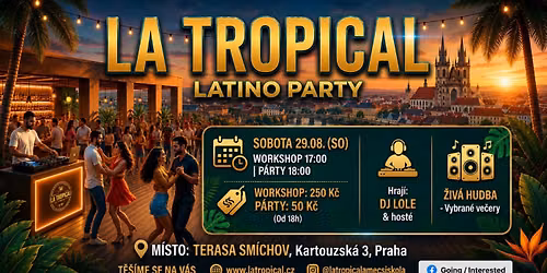 Tropical party Terasa Sm\u00edchov
