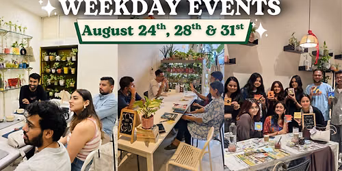 Paint, Play & Connect at CPL Rajpath-Rangoli (August 24th & 28th)