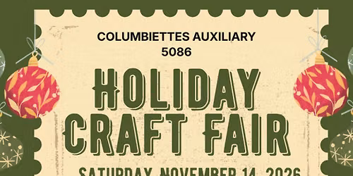 HOLIDAY CRAFT FAIR 